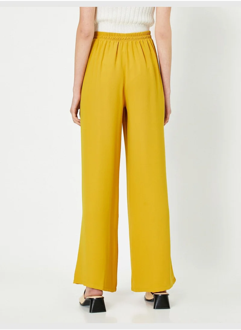 KOTON Wide Leg Trousers