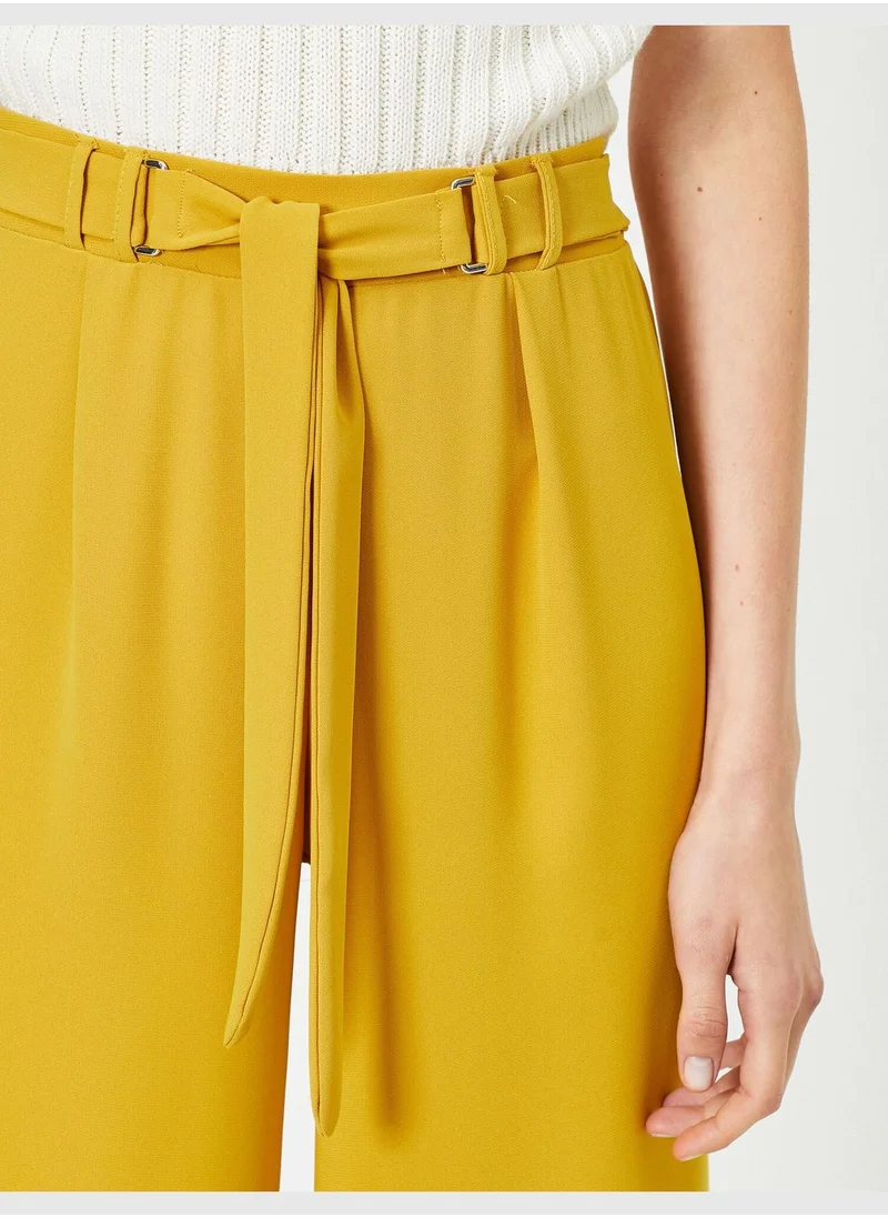 KOTON Wide Leg Trousers
