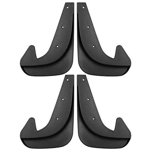 BOXI Set of 4 Front Rear Mud Flaps Splash Guards for Toyota 86 Avalon Camry Celica Corolla Echo Matrix Mirai Mr2 Spyder for Prius Solara for Yaris 2000-2019 for Toyota Mud Flaps - Image 4