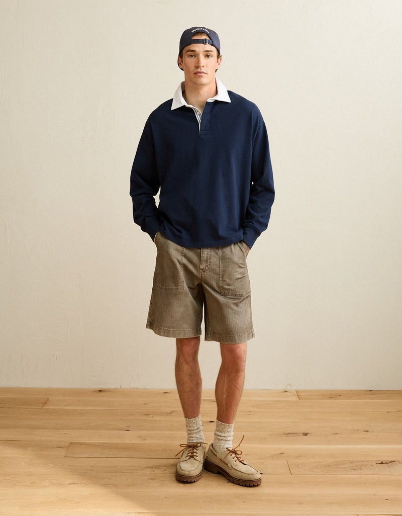 American Eagle AE Boxy Fit Rugby - Image 4