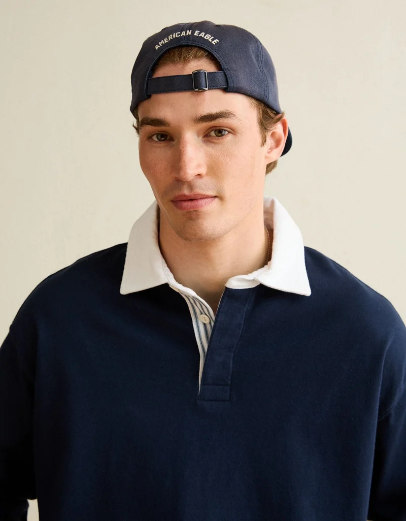 American Eagle AE Boxy Fit Rugby