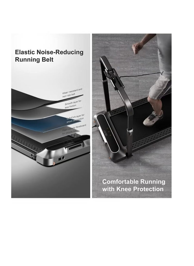 KINGSMITH - Walkingpad R2 Treadmill, Running And Walking 2 In 1 Folding Treadmill Manual Automatic Modes Foldable Walking Pad Non-Slip Smart Lcd Display Fitness Equipment, Under Desk Treadmill - Image 1