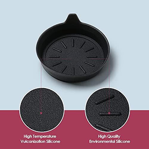LEORAY Car Coasters for Cup Holder Silicone Car Cup Holder Coasters (4 Pack Original) - Image 4