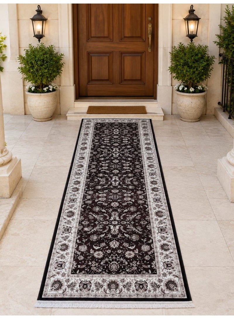 سجاد سيراميك نانو فاخر مقاس 400 × 90 سم – سجادة ممر طويلة بتصميم عصري، ناعمة وسهلة التنظيف ومقاومة للانزلاق - Image 2