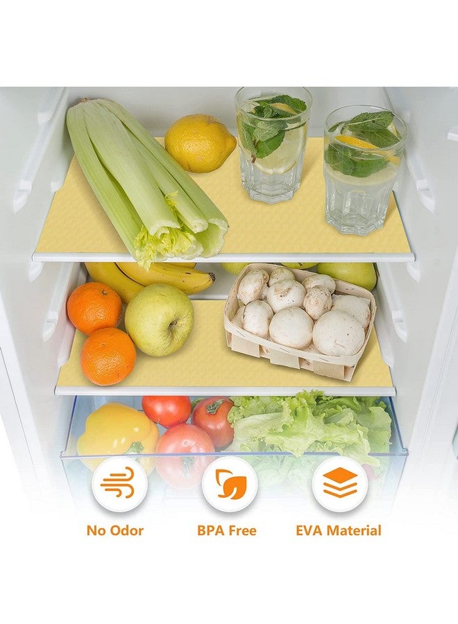 ElastPro (45 cm X 3 m) Silver EVA Food Grade Washable Anti Slip Mat/Sheet for Fridge, Shelf Liner, Table, Kitchen Drawer mat (Diamond Texture, Metallic Grey) - Image 4