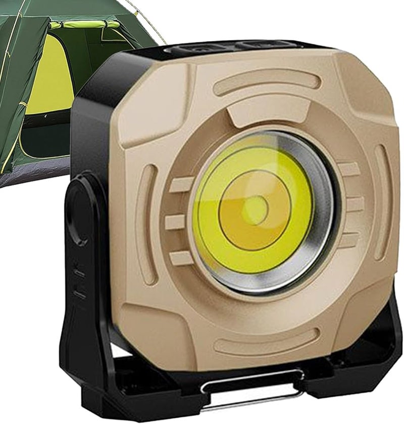 ضوء العمل المغناطيسي الكاكي 2400 لومن 360 درجة مصباح LED دوار للفحص مصباح فيض محمول للسيارات - Image 2