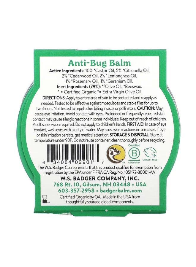 Badger Company AntiBug Balm 2 oz 56 g - Image 2
