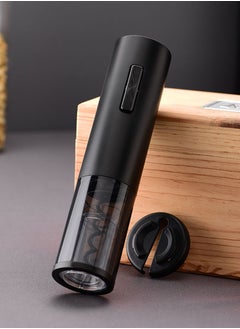 Beram Electric Wine Opener, Automatic Bottle Corkscrew, LED Light, Foil Cutter Base, Matte Surface, Button Control, Transparent Shell Head Design  - Image 5