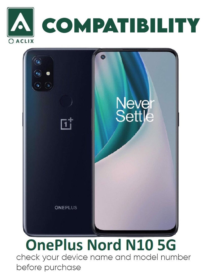ACLIX Antistatic ESD Dustproof Premium Quality High Definition Tempered Glass Screen Protector Designed For OnePlus Nord N10 5G - Image 3