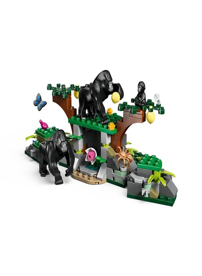 LEGO LEGO - City Jungle Explorer Helicopter at Base Camp 881 Pieces - 60437  - Image 4