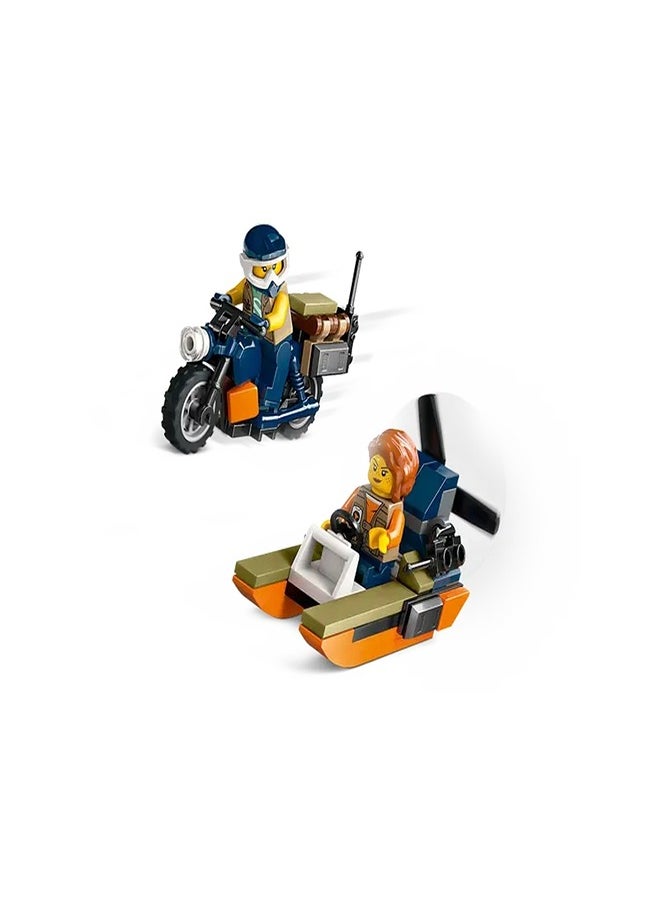 LEGO LEGO - City Jungle Explorer Helicopter at Base Camp 881 Pieces - 60437  - Image 5