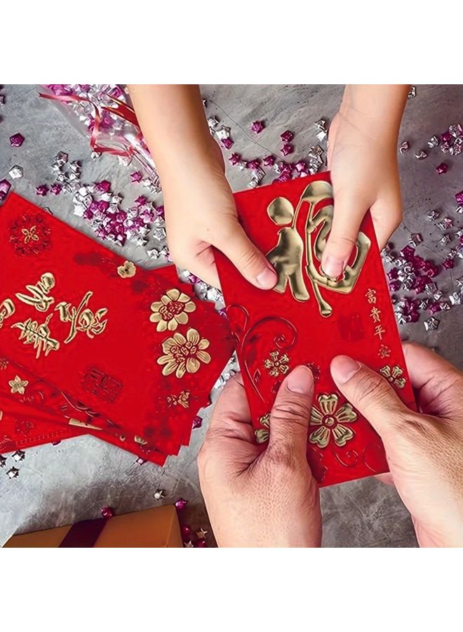 36pcs New Year Greeting Card Red Envelope Chinese Spring Festival Cash Gift For Wedding Birthday - Image 5
