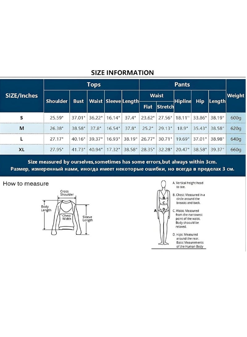 أوزيغالور مقاس L 3 قطع ملابس سباحة نسائية من قطعة واحدة، UPF 50+، تشمل حجاب سباحة وقمصان بأكمام طويلة وسراويل - Image 2