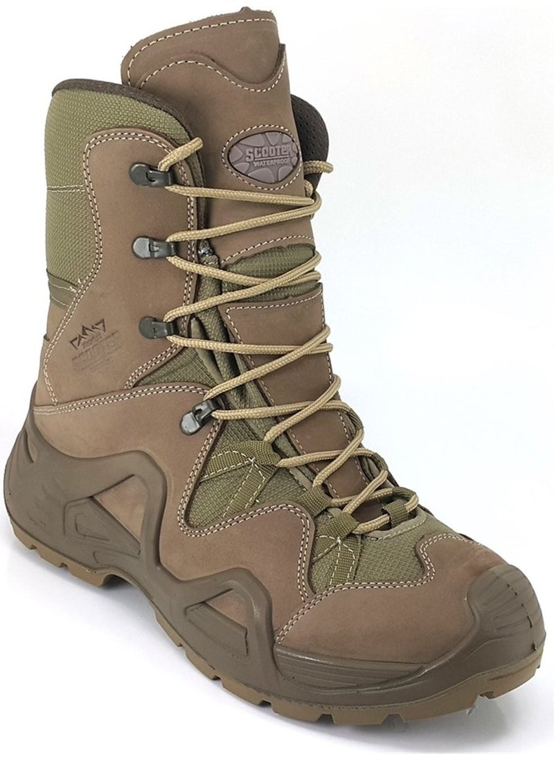 Scooter  1490 Waterproof Casual Men's Boots-Sand Nubuck  - Image 2