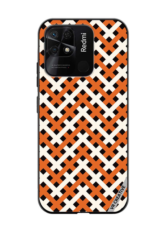 VR CREATIVE Protective Case Cover For Xiaomi Redmi 10C Texture Design Multicolour - Image 1