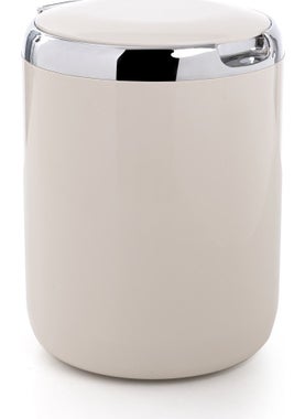 Primanova Pacific 3 Lt Dustbin Beige  - Image 2