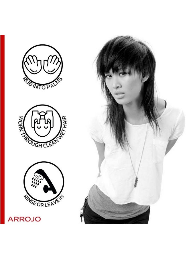 ARROJO Daily Hair Conditioner Daily Conditioner W/ Vitamin B5 & Oat Proteins Versatile Rinse Out Or Leave In Conditioner For Dry Damaged Hair Smoothing Hair Conditioner For Women & Men (33.8 Oz)  - Image 5