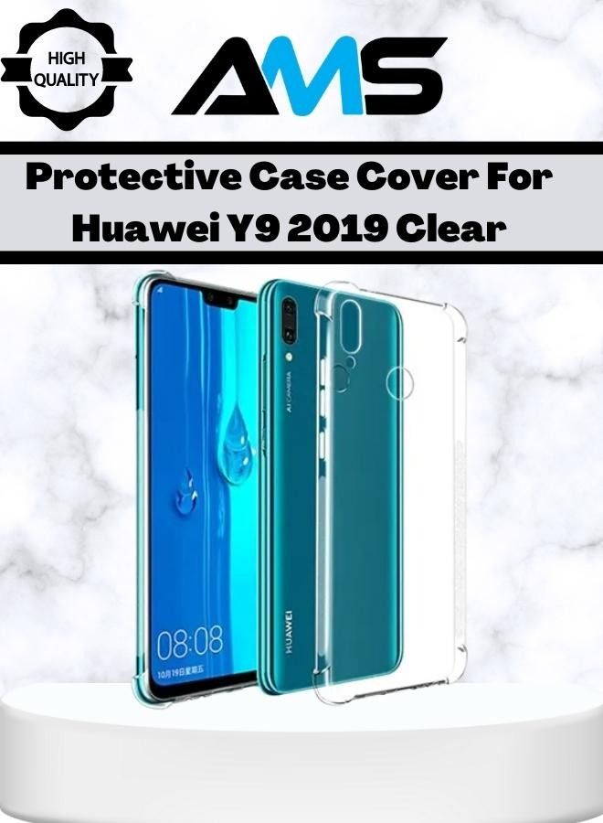 إيه إم إس غطاء حماية واقي لهاتف Huawei Y9 2019 Clear - Image 1