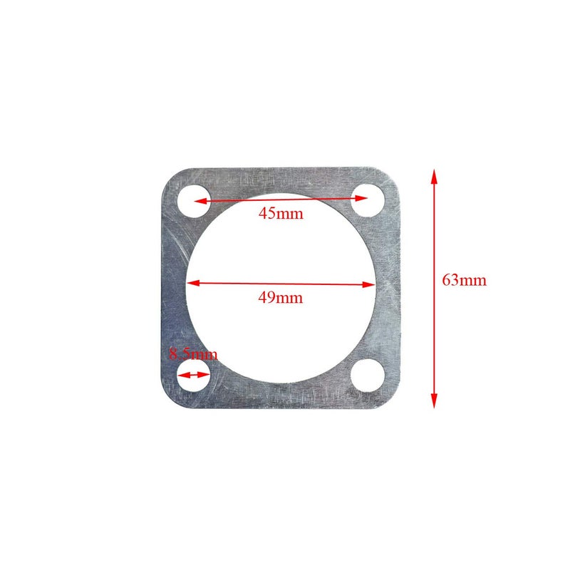 HGC 5pcs Cylinder Head Gasket + 5pcs Cylinder Base Bottom Gasket for 80cc Motorized Bike - Image 5