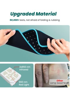 Excefore Red Light Therapy Belt Near Infrared for Relaxing Muscle, Inflammation, Improve Circulation  - Image 4