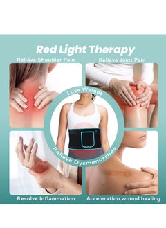 Excefore Red Light Therapy Belt Near Infrared for Relaxing Muscle, Inflammation, Improve Circulation  - Image 2