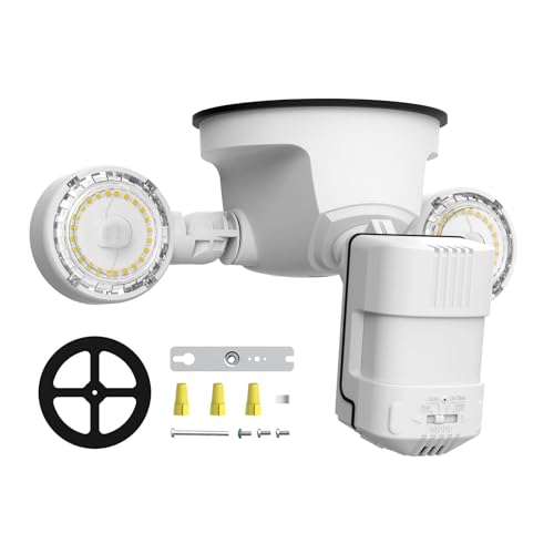 SANSI Motion Sensor Outdoor Lights, 15W 2000LM LED Flood Lights Outdoor, 5000K 4 Modes Security Lights for Outside Porch Yard Garage Patio, IP65 Dusk to Dawn Motion Detector Lights - Image 1