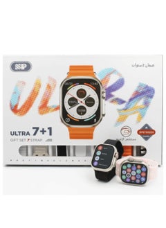 SP Smart Watch ULTRA With Health Fitness Tracker Sport Watch  Supports 7 addition Wrist Strap 49MM-Multicolour  - Image 3