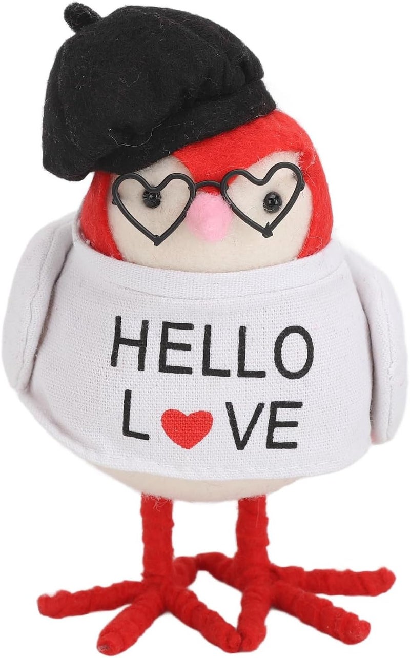 klarako Thanksgiving Decorations Birds Ornaments, Thanksgiving Bird Decorative Figurine, Bird Decoration Tabletop Decoration for Winter Home Kitchen Fireplace Mantel Holiday Party - Image 1