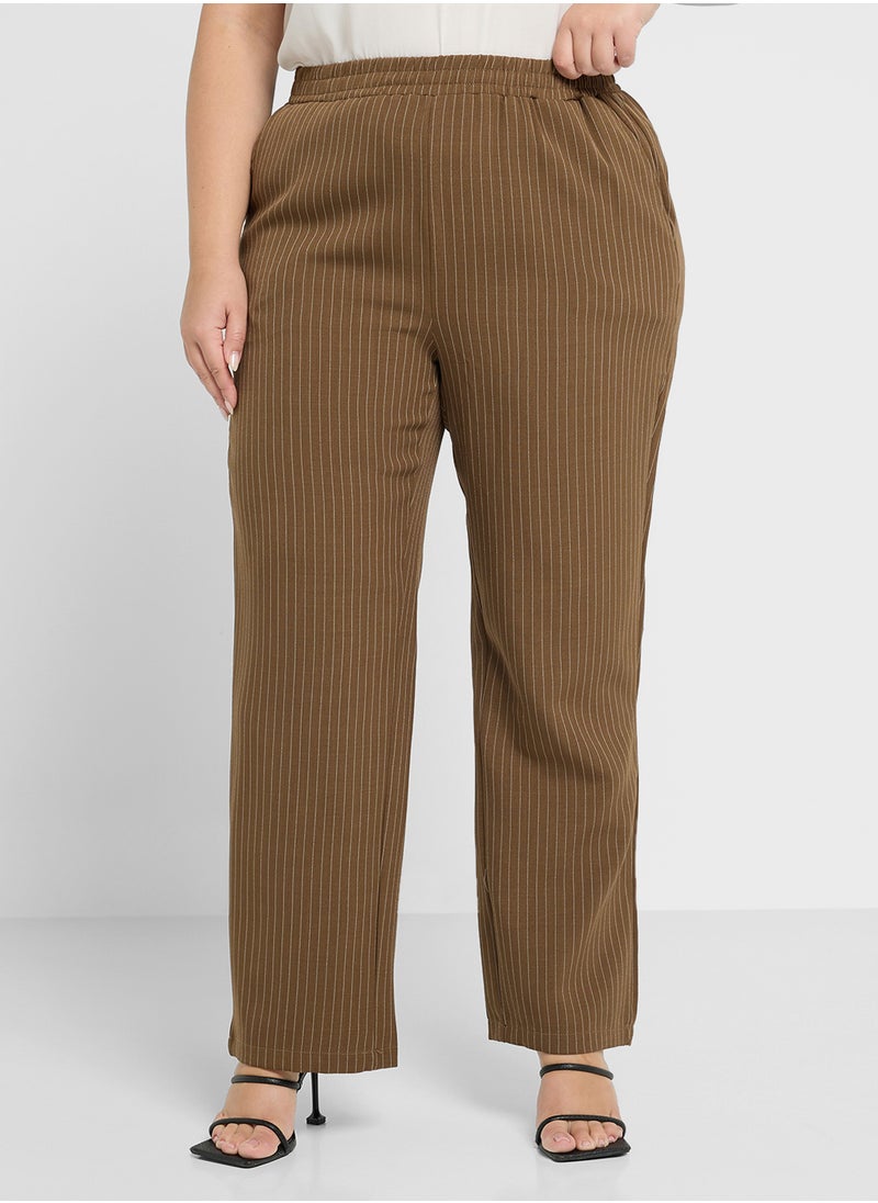 Only Carmakoma - Flared High Waist Pants - Image 1