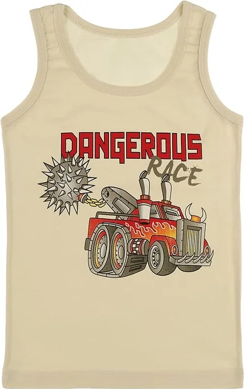 دونيلا 5-Pack Color Printed Boy Undershirt - 7771UE