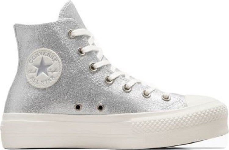 CONVERSE تشاك تيلور أول ستار ليفت هاي فضة إغريت  - Image 2