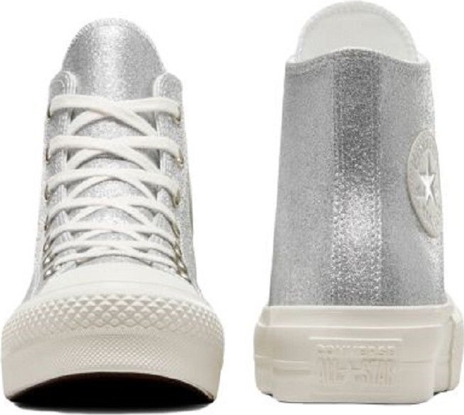 CONVERSE تشاك تيلور أول ستار ليفت هاي فضة إغريت  - Image 3