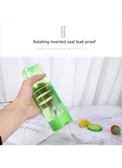 Generic Creative Sports Plastic Square Cup Student Portable Square Cup Fashion Square Cup Gift Cup Wholesale-Color:Round Cover Purple-Capacity:500ml Material As  - Image 5
