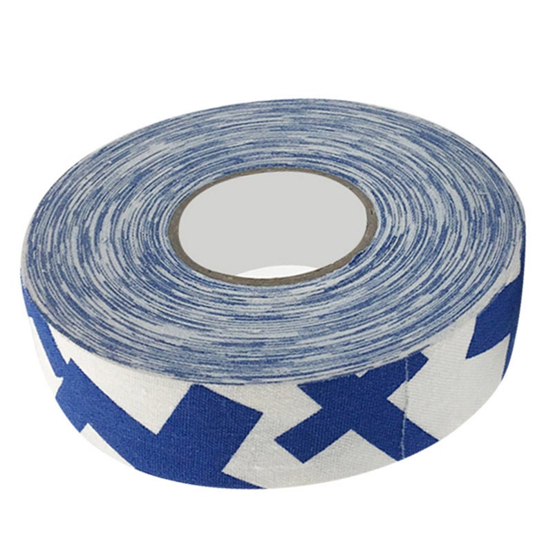 2.5cmx25m Hockey Protective Tape Sport Badminton Pole Pads Hockey Stick Tapes Blue Plus Sign - Image 4