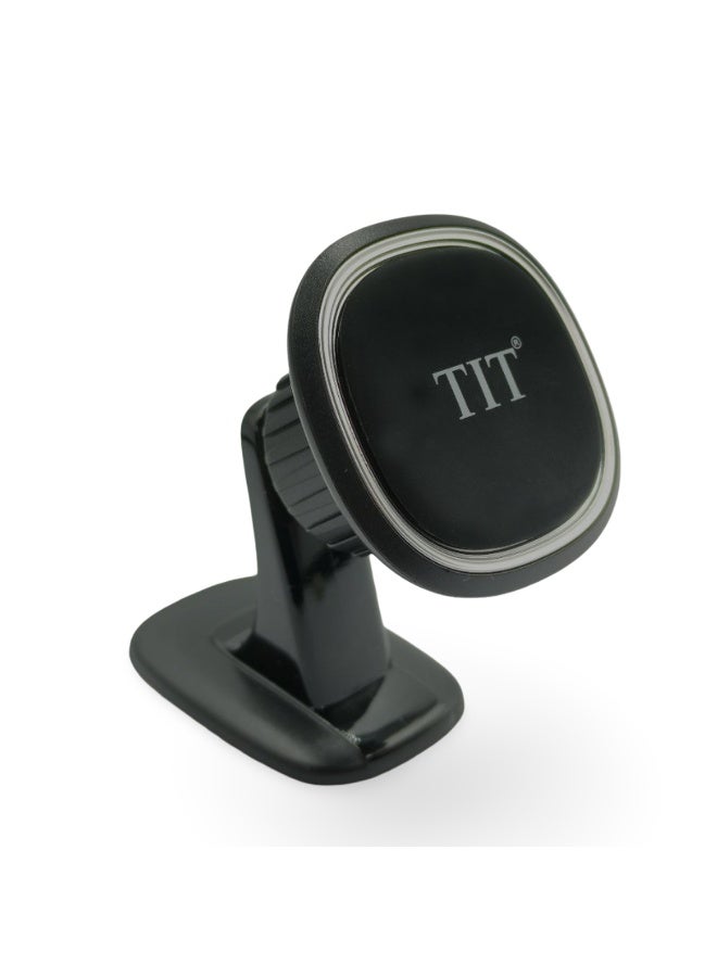 TIT Universal Magnetic Mobile Holder for Car Dashboard Strong Magnet Grip, 360° Rotation, Adjustable Stand, Anti-Slip Base, Metal Plate Included, Secure Phone Mount for GPS Navigation, Smartphones, iPhone, Samsung, Xiaomi, Oppo, Huawei, Home & Office Use, TM053 - Image 5