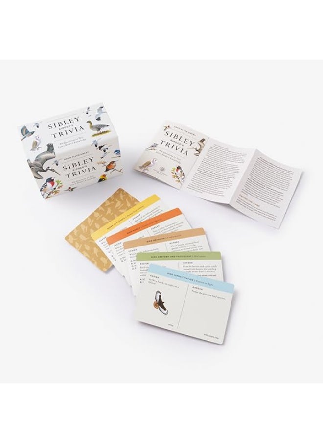 null - Sibley Birder's Trivia: A Card Game: 400 Questions to Test Every Birder's Knowledge - Image 1