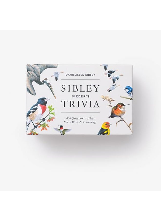 null - Sibley Birder's Trivia: A Card Game: 400 Questions to Test Every Birder's Knowledge - Image 1