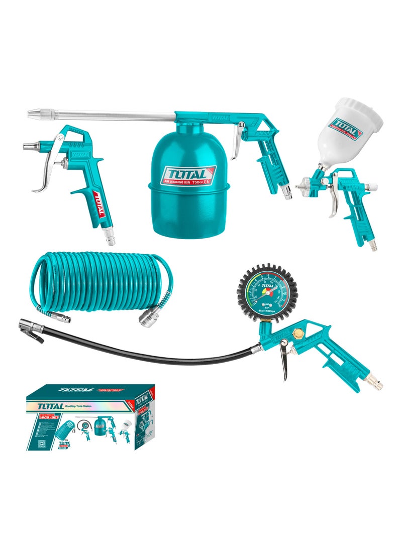 TOTAL مجموعة معدات الهواء الكاملة - 5 قطع - Image 1