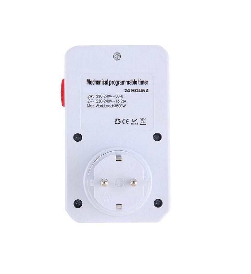 Timer 24 hours to connect or disconnect electricity on connected devices Item No 1889-1 - Image 4