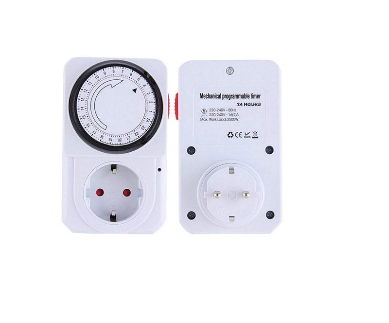 Timer 24 hours to connect or disconnect electricity on connected devices Item No 1889-1 - Image 3