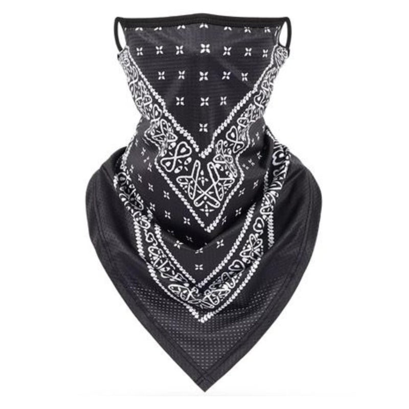 Future Tabs Store Future Tabs Paisley Print Ice Silk Neck Gaiter for Men & Women – Breathable Sun Protection Scarf Bandana | Summer UV Face Mask for Cycling, Running, Outdoor Sports - Image 4