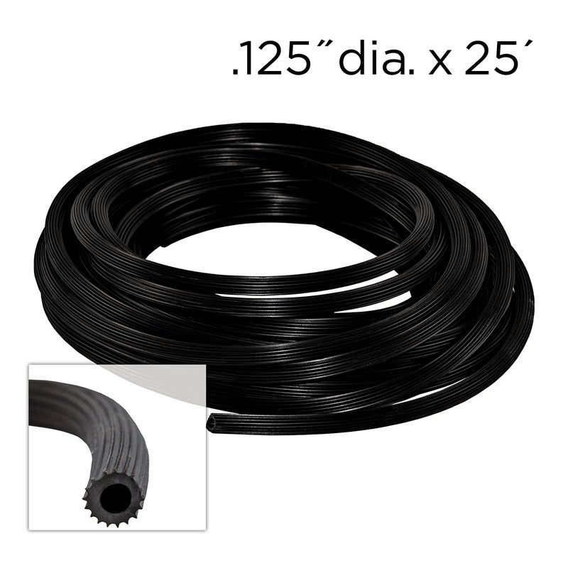 ADFORS Spline, .125" x 25', Black - Image 2