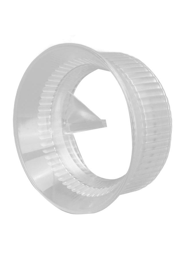 Thoraya - Moka Coffee Distributor Splash Proof Dosing Funnel Coffee Dosing Ring for Single And Dual Valve Moka Pot Transparent For Six 300ml - Image 1
