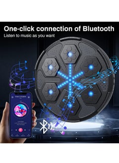 MDHL Smart Electronic Music Boxing Machine, Wall Mounted Boxing Machine Game, Intelligent Boxing Target, Wall Punching Bag - Boxing Training Punching Equipment Portable Home Workout Equipment  - Image 5