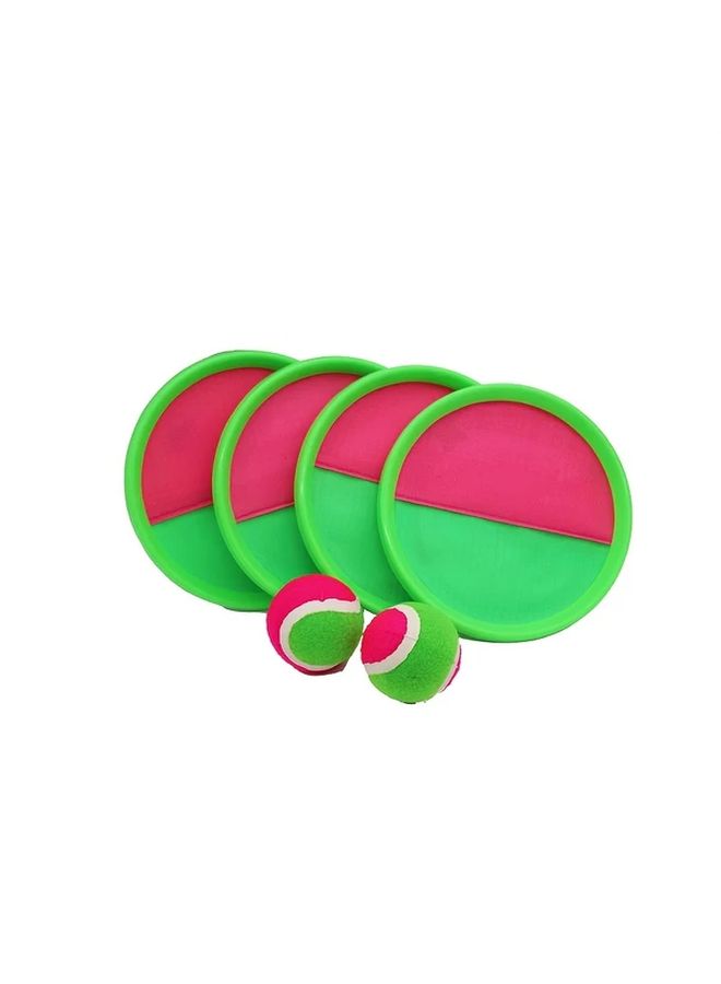 Sticky Ball Game Set Random Color Throw Catch Outdoor Indoor Garden Toy - Image 5