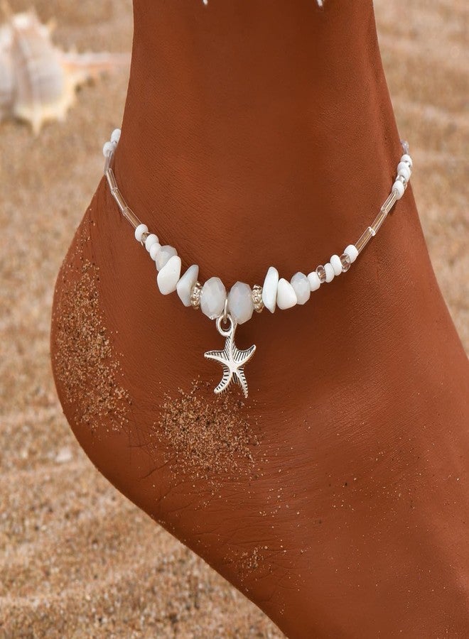 72ore Beach Bracelets Shell Bracelet Stackable Bracelets Seashell Bracelet Boho Beaded Bracelets Beach Anklets for Women Starfish Bracelet Summer Accessories Beach Jewelry - Image 3