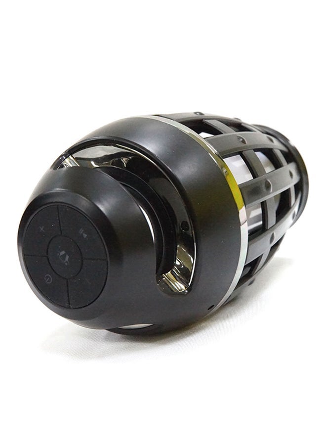 Loquat Flame Atmosphere Lamp Bluetooth Speaker Black - Image 3