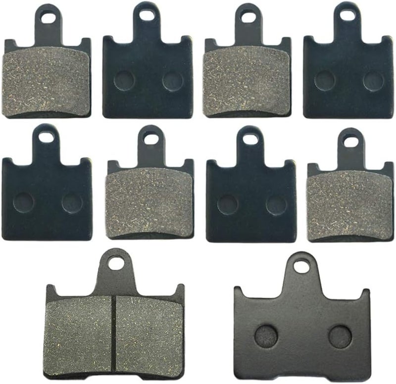 S SYUU Motorcycle Front Rear Brake Pads for Kawasaki ZX14 Ninja ZX1400 (2006-2011) - Image 1