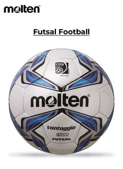 molten Professional Futsal Football, durable Textured Surface for Superior Grip and Controlled Bounce, Ideal for Indoor Games and Training Sessions, 64cm  - Image 1