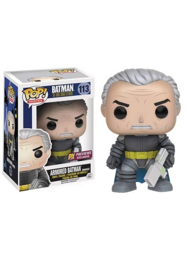 Funko Pop! Dc Heroes The Dark Knight Returns Unmasked Armored Batman Vinyl Figure - Image 2